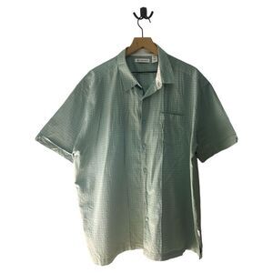 Cubavera‎ Camp Shirt Button Up Short Sleeve Casual Shirt XXL
